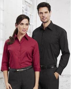 Manhattan Stripe Ladies, 3/4 Sleeve